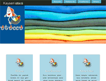 Tablet Screenshot of kayseriutucu.com